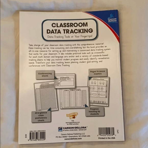 Classroom data tracking book - Picture 2 of 5